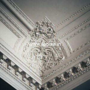Carved Ceiling Design Plane Pop Design No-3871