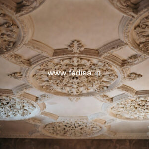 Carved Ceiling Design Pop Design For Pooja Room No-3900