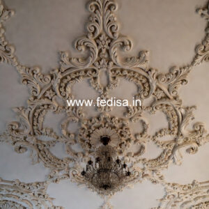 Carved Ceiling Design Minus Plus Pop Simple No-3910