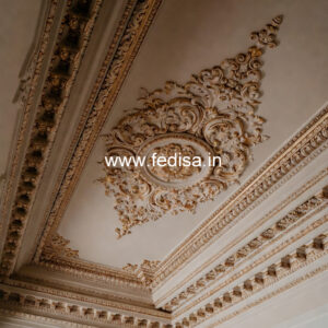 Carved Ceiling Design Normal False Ceiling Design No-3913