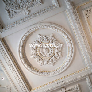 Carved Ceiling Design Pop Design For Lcd Tv Wall Unit No-3920