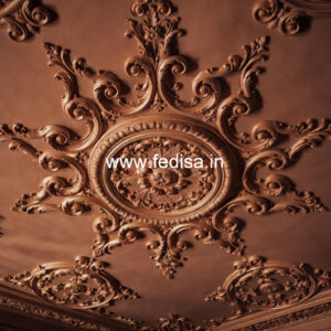 Carved Ceiling Design Pop Design Without False Ceiling No-3925