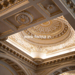 Carved Ceiling Design Kitchen Plus Minus Pop Design No-3929