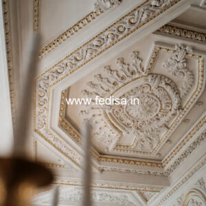 Carved Ceiling Design Pop Corner Design Price No-3959