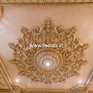 Carved Ceiling Design Pop Design Color For Hall No-3972