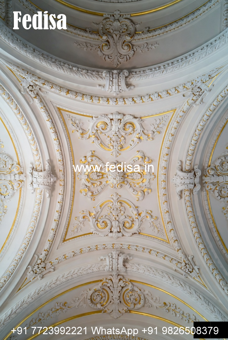 Carved Ceiling Design Pop Design Double Fan No-3995