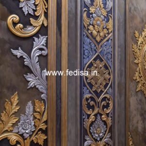 Royal Wall Design Pop Design For Rectangular Hall No-4002