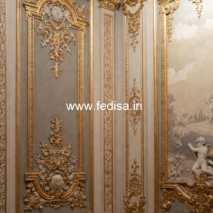 Baroque Wall Design Pop Wall Corner Designs No-4004