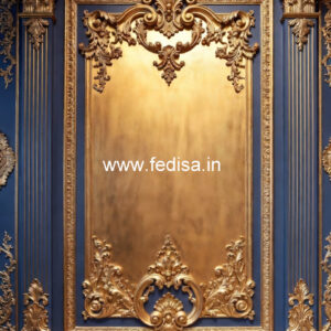 Antique Wall Design Bedroom Pop Design Plus Minus No-4006