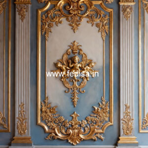 Wall Paneling Classic Style Simple Pop Ceiling Design Catalog 2026 No-4009