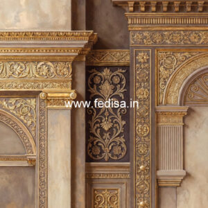 Heritage Wall Style Chhat Ke Design Ke Color No-4041