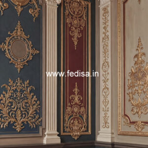 Wallpaper Classic Design Pop For Hall Design No-4051