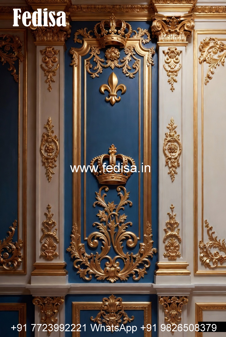 Wall Art Classic Style False Ceiling Plain Design No-4066