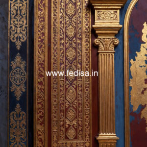Wall Paneling Classic Style Upper Wall Pop Design No-4085
