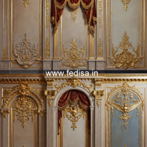 Wallpaper Classic Design 3d Ceiling Design For Bedroom No-4089