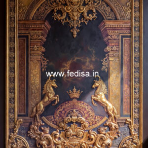 Vintage Wall Design Kitchen Pop Design Simple No-4108