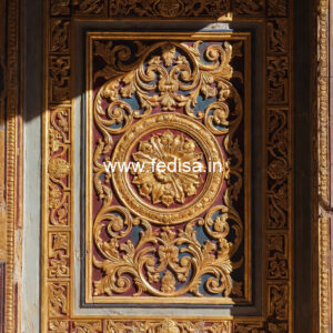 Heritage Wall Style Pvc False Ceiling Design For Hall No-4117