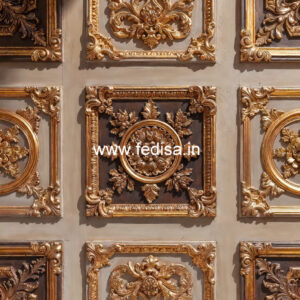 Bedroom Classic Wall Decor Fiber Pop Design No-4130