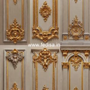 Dining Room Wall Design Classic Led Pop Design No-4131