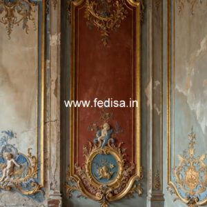 Dining Room Wall Design Classic Pop Led Light Design No-4207