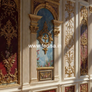 Vintage Wall Design Porch Ceiling Pop Design No-4222