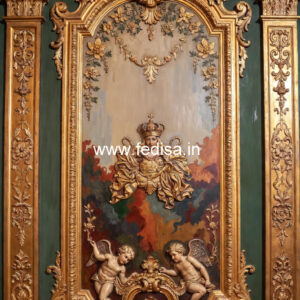 Victorian Wall Design Low Budget False Ceiling Design No-4227