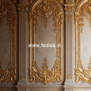 Feature Wall Classic Style False Ceiling Design Color No-4248