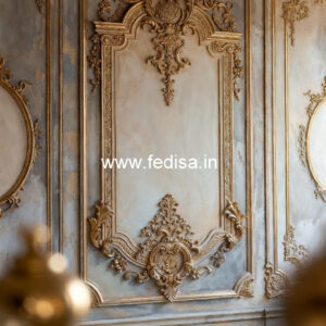 Antique Wall Design Bathroom Plus Minus Pop Design No-4310