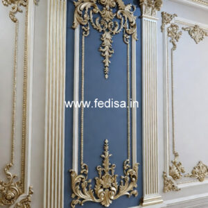 Baroque Wall Design Cemented Pop Pillar Design No-4346