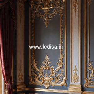Feature Wall Classic Style Pop Border Design For Hall No-4400