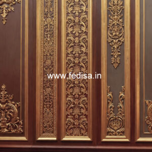 Heritage Wall Style Pvc False Ceiling Design For Balcony No-4421
