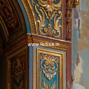 Bedroom Classic Wall Decor Beam Pop Design No-4434