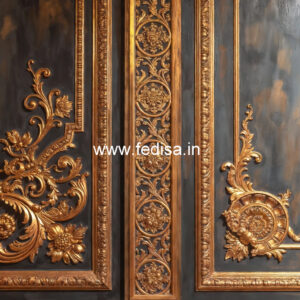 Hallway Wall Design Traditional Single Fan Pop Design No-4436