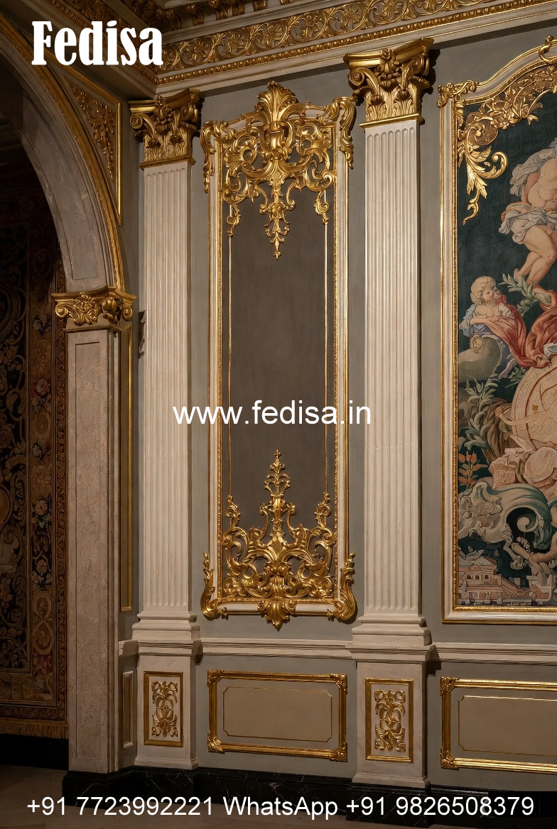 Decorative Wall Trims Pop Sitting Room Design No-4442