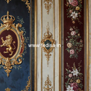 Luxury Wall Patterns Ceiling Design Plus Minus No-4445