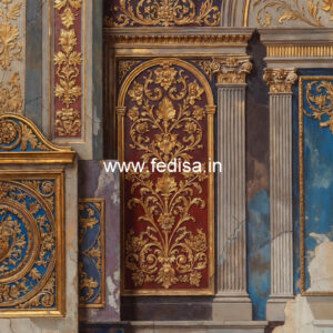 Vintage Wall Design Pop Design In Porch No-4450