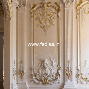Colonial Wall Decor Simple Ceiling Design With Cement No-4494