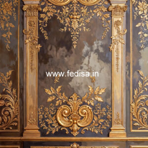 Antique Wall Design False Ceiling Design Hall Room No-4500