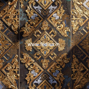 Marble Wall Design Modern Simple Pop Design Hall No-4504