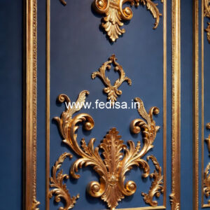 Wallpaper Classic Design Plaster Ceiling Design For Hall No-4507