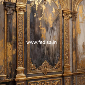 Stone Wall Cladding Ceiling Gola Design No-4508