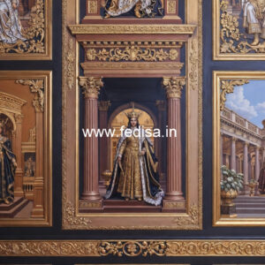 Ceiling To Wall Molding Pop Design Plus Minus 2026 For Hall No-4520