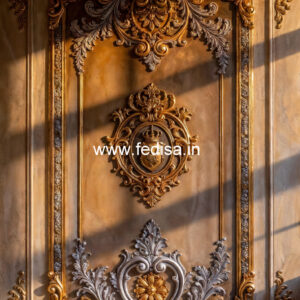 Luxury Wall Patterns Ceiling Pop Flower Design Color No-4521
