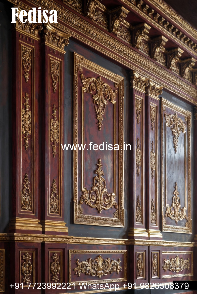 Antique Wall Design Plus Minus False Ceiling No-4538