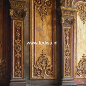 Classic Tv Wall Design White Pop Design No-4551