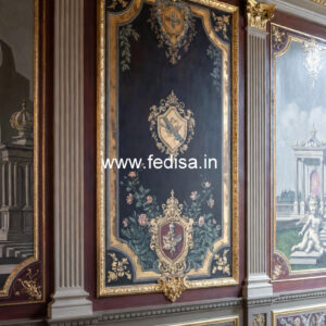 Feature Wall Classic Style Roof Ceiling Pop Design No-4590