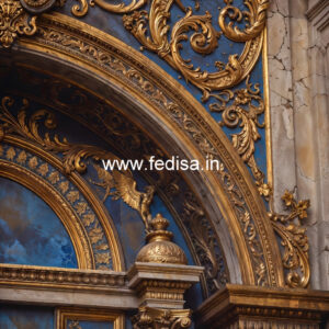 Carved Wall Panels Pop Arch Design Simple No-4593