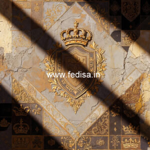 Antique Wall Design Plus Minus Design For Lobby No-4614