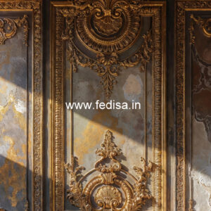 Wall Paneling Classic Style Pop Design Mandir No-4617