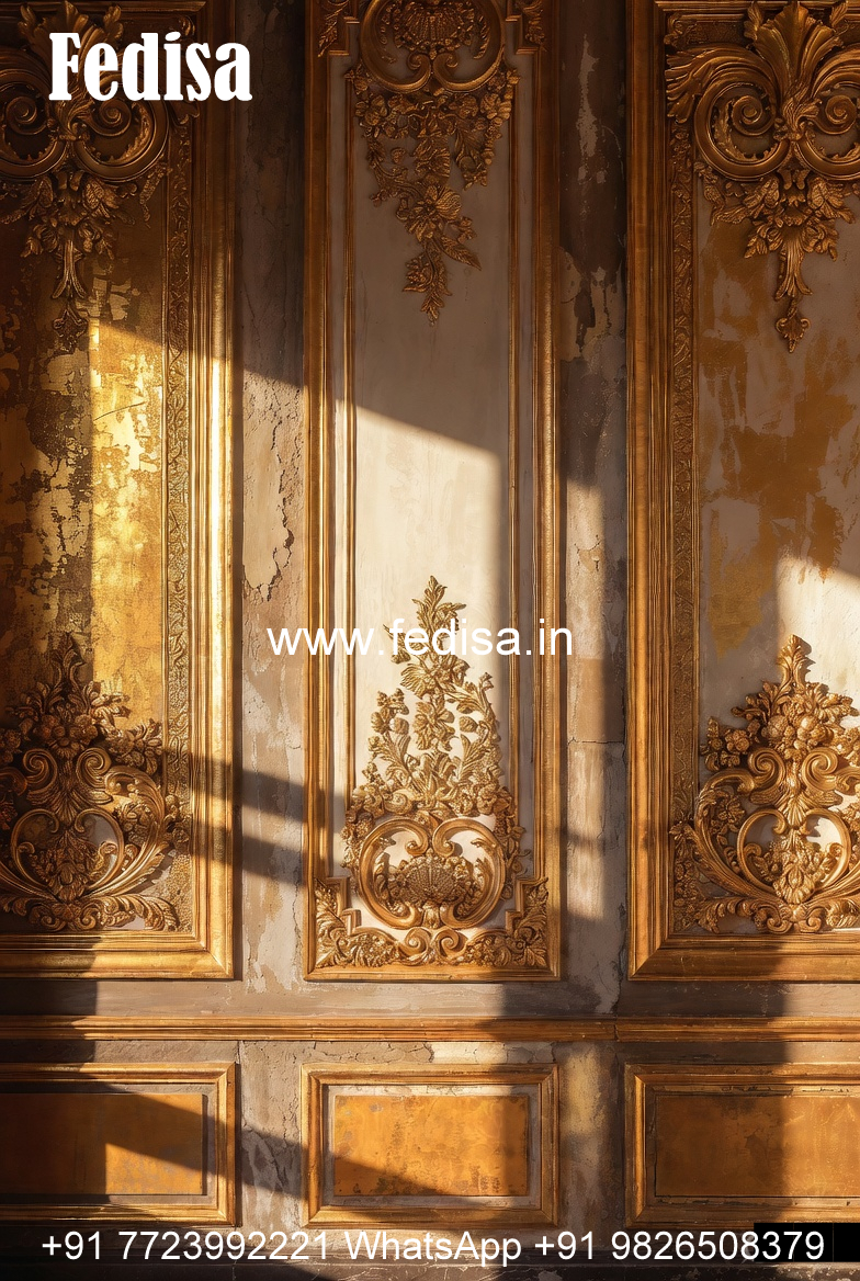 Classic Interior Walls Simple Hall Pop Design No-4642